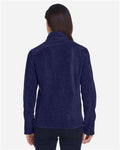 Core 365 78190 Women's Journey Fleece Jacket - Classic Navy - model back