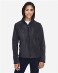 Core 365 78190 Women's Journey Fleece Jacket - Heather Charcoal - model front