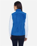 Core 365 78191 Women's Journey Fleece Vest - True Royal - model back
