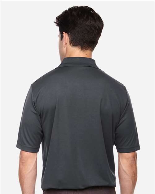 Core 365 88181T Men's Tall Origin Performance Piqué Polo - Carbon - model back