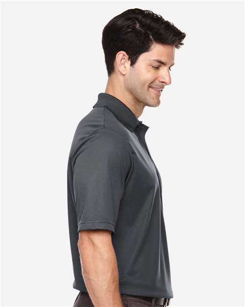 Core 365 88181T Men's Tall Origin Performance Piqué Polo - Carbon - model side