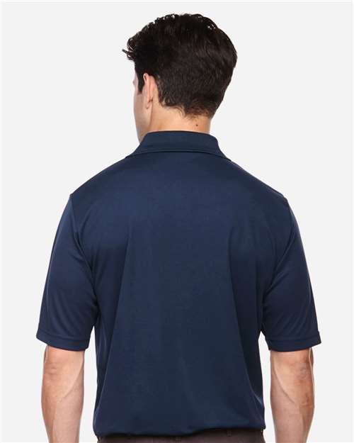 Core 365 88181T Men's Tall Origin Performance Piqué Polo - Classic Navy - model back