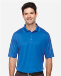 Core 365 88181T Men's Tall Origin Performance Piqué Polo - True Royal - model front