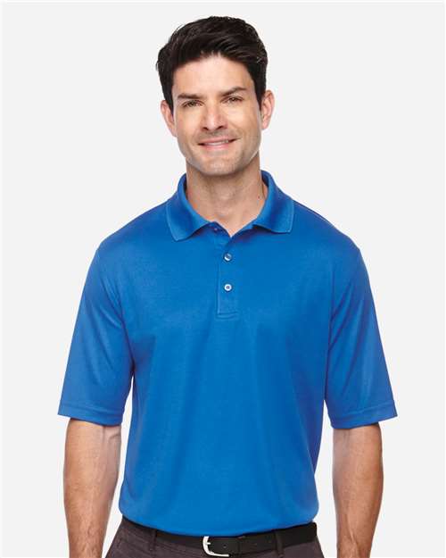 Core 365 88181T Men's Tall Origin Performance Piqué Polo - True Royal - model front