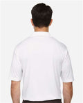 Core 365 88181T Men's Tall Origin Performance Piqué Polo - White - model back