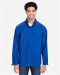 Core 365 CE712 Men's Barrier Packable Rain Jacket - True Royal - model front
