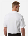 Core 365 CE108T Men's Tall Nova Performance Pique Polo - White - model back