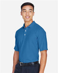 Devon & Jones DG150 Men's DRYTEC20 Performance Polo - French Blue - model side