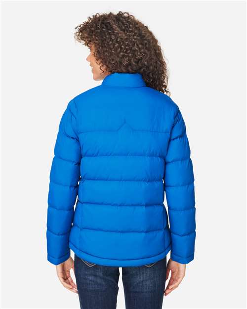 Core 365 CE720W Women's Inspire Puffer Jacket - True Royal - model back