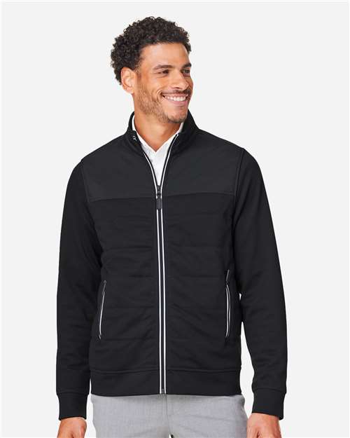 Devon & Jones DG71 Men's New Classics Club Jacket - Black - model front