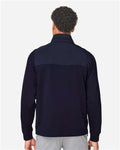 Devon & Jones DG71 Men's New Classics Club Jacket - Navy - model back