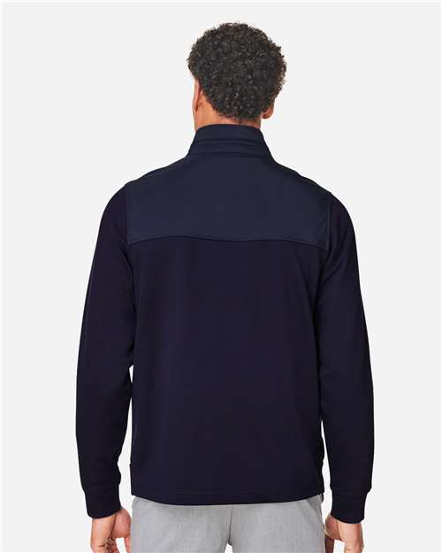 Devon & Jones DG71 Men's New Classics Club Jacket - Navy - model back