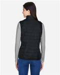 Core 365 CE702W Women's Prevail Packable Puffer Vest - Black - model back