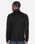 Devon & Jones DG420 Men's Stretch Tech-Shell Compass Full-Zip Jacket - Black - model back