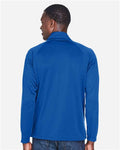 Devon & Jones DG420 Men's Stretch Tech-Shell Compass Full-Zip Jacket - True Royal - model back