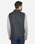 Core 365 CE702 Men's Prevail Packable Puffer Vest - Carbon - model back
