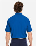 Devon & Jones DG110 Men's CrownLux Performance Windsor Welded Polo - French Blue - model back