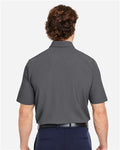 Devon & Jones DG110 Men's CrownLux Performance Windsor Welded Polo - Graphite - model back