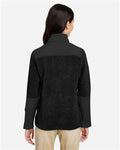 Core 365 CE890W Women's Journey Summit Hybrid Full-Zip - Black/ Black - model back