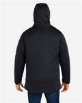 Core 365 CE715 Unisex Techno Lite Flat-Fill Insulated Jacket - Black - model back