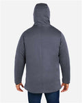 Core 365 CE715 Unisex Techno Lite Flat-Fill Insulated Jacket - Carbon - model back
