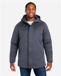 Core 365 CE715 Unisex Techno Lite Flat-Fill Insulated Jacket - Carbon - model front