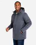 Core 365 CE715 Unisex Techno Lite Flat-Fill Insulated Jacket - Carbon - model side