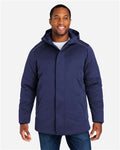 Core 365 CE715 Unisex Techno Lite Flat-Fill Insulated Jacket - Classic Navy - model front