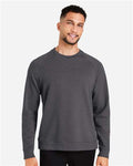 Devon & Jones DG482 Men's New Classics Charleston Pullover - Black Melange - model front