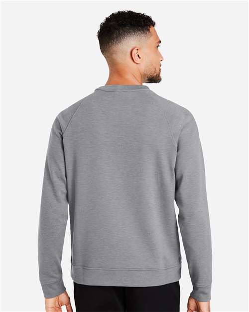 Devon & Jones DG482 Men's New Classics Charleston Pullover - Graphite Melange - model back