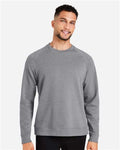 Devon & Jones DG482 Men's New Classics Charleston Pullover - Graphite Melange - model front