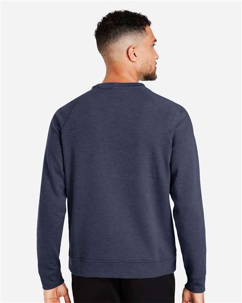 Devon & Jones DG482 Men's New Classics Charleston Pullover - Navy Melange - model back