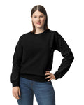 Gildan G120 DryBlend Crewneck Sweatshirt - Black - model front