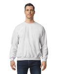 Gildan G120 DryBlend Crewneck Sweatshirt - Ash - model front