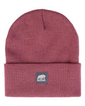Berne Apparel H150 Heritage Knit Cuff Beanie - Mauve - front