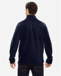 Core 365 88190T Men's Tall Journey Fleece Jacket - Classic Navy - model back