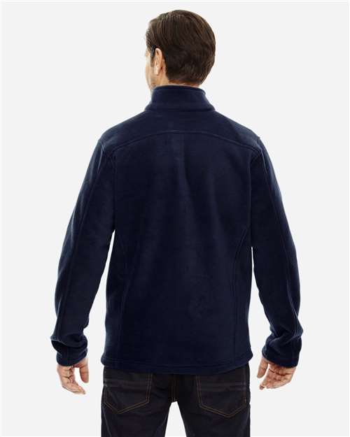 Core 365 88190T Men's Tall Journey Fleece Jacket - Classic Navy - model back