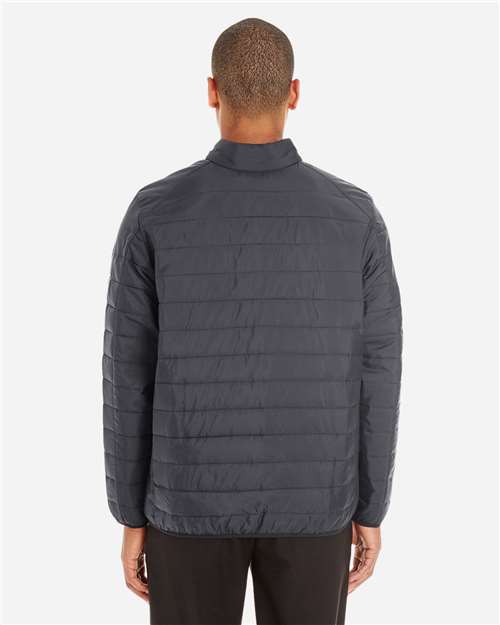 Core 365 CE700T Men's Tall Prevail Packable Puffer - Carbon - model back