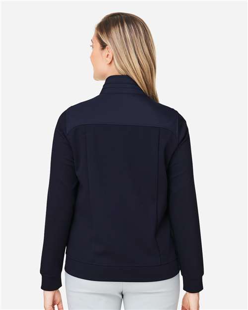 Devon & Jones DG71W Women's New Classics Club Jacket - Navy - model back
