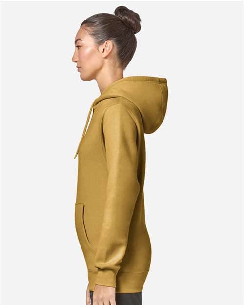 Lane Seven LS14001 Unisex Premium Hoodie Sweatshirt - Antique Gold - model side