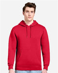 Lane Seven LS14001 Unisex Premium Hoodie Sweatshirt - Cardinal - model front