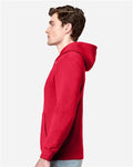 Lane Seven LS14001 Unisex Premium Hoodie Sweatshirt - Cardinal - model side