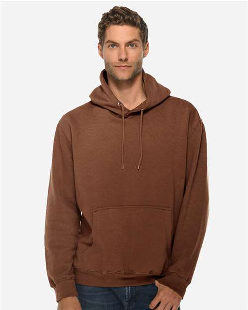 Lane Seven LS14001 Unisex Premium Hoodie Sweatshirt - Chestnut - model front