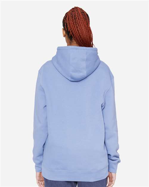 Lane Seven LS14001 Unisex Premium Hoodie Sweatshirt - Colony Blue - model back