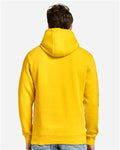 Lane Seven LS14001 Unisex Premium Hoodie Sweatshirt - Lemon - model back