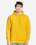 Lane Seven LS14001 Unisex Premium Hoodie Sweatshirt - Lemon - model front