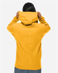 Lane Seven LS14001 Unisex Premium Hoodie Sweatshirt - Mustard - model back