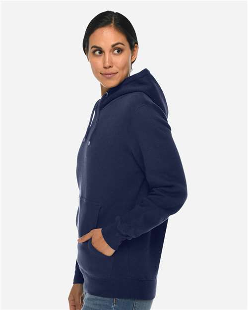 Lane Seven LS14001 Unisex Premium Hoodie Sweatshirt - Navy - model side