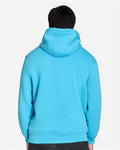 Lane Seven LS14001 Unisex Premium Hoodie Sweatshirt - Ocean Blue - model back