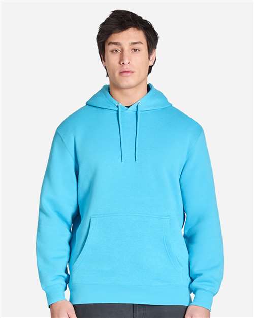 Lane Seven LS14001 Unisex Premium Hoodie Sweatshirt - Ocean Blue - model front